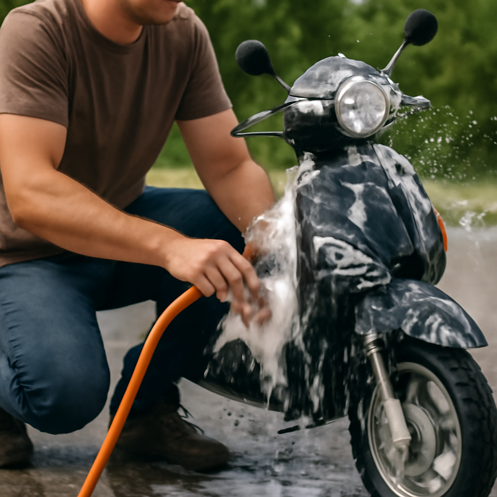 Scooty Washing